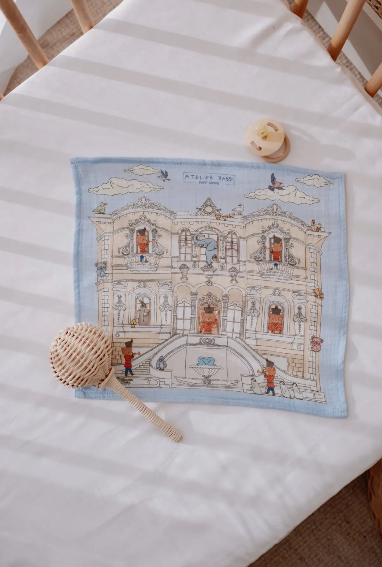 Burp Cloth - Royal Mansion