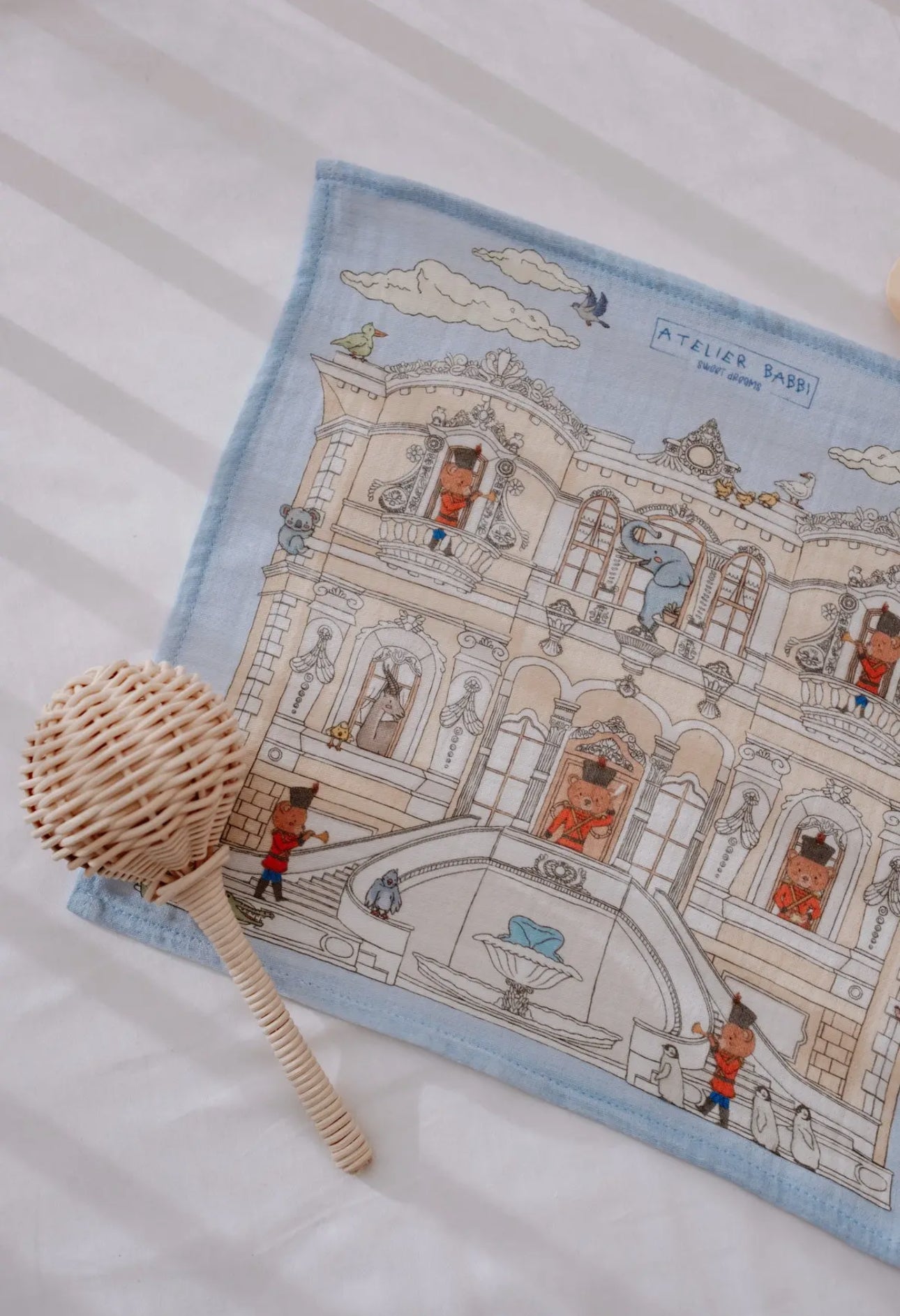 Burp Cloth - Royal Mansion