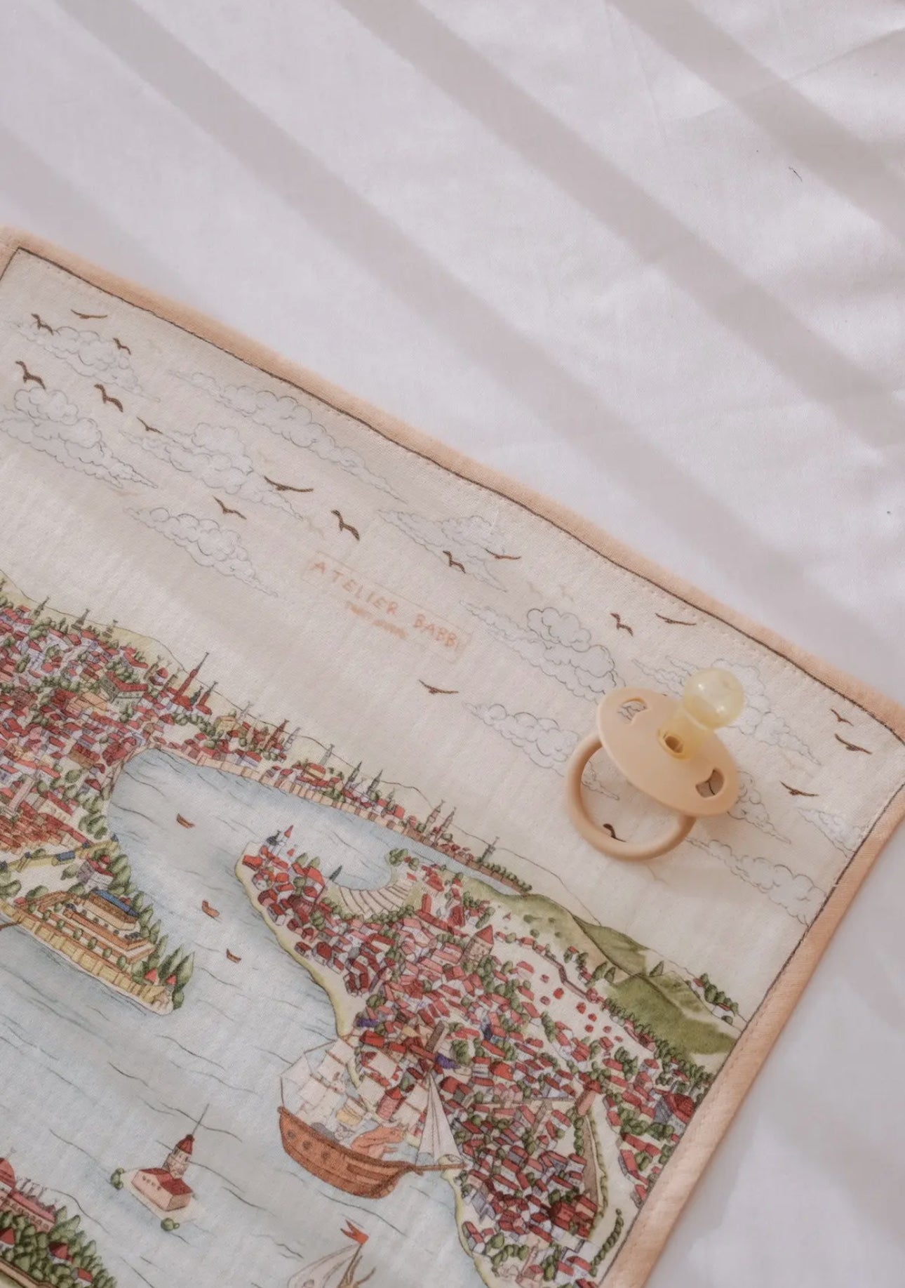 Burp Cloth - Istanbul