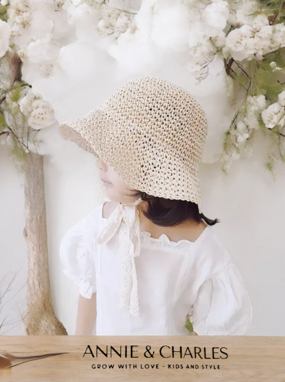 Annie & Charles® Papyrus Kids Summer Hat