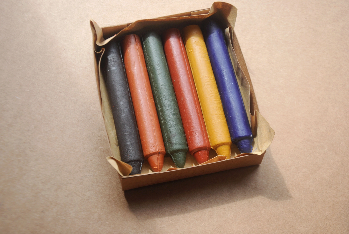 All Natural & Hand Poured Standard Beeswax Crayon Box
