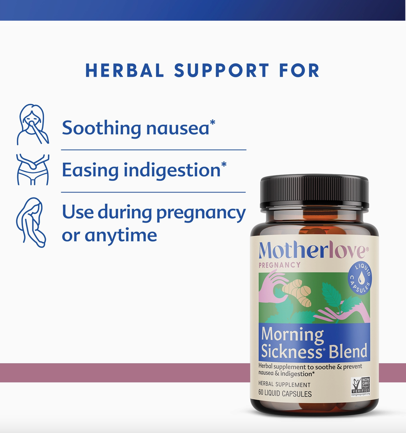 Morning Sickness Blend 60ct Capsules