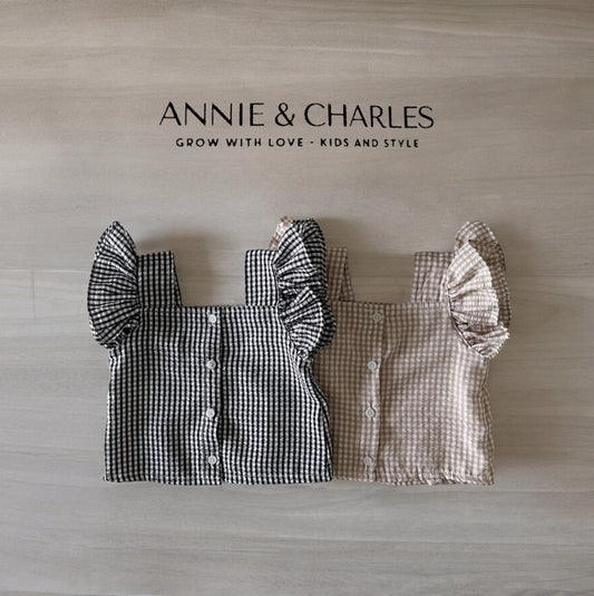 Annie & Charles® Summer Cotton Shirt & Shorts for Girls