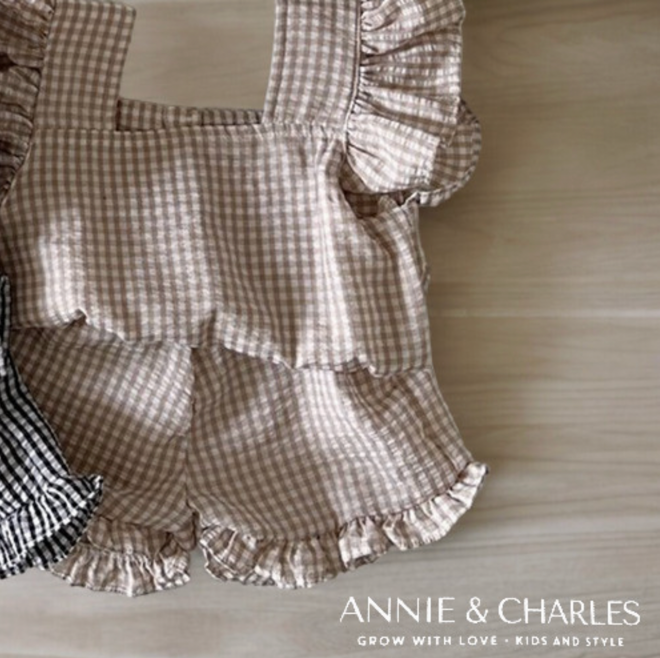 Annie & Charles® Summer Cotton Shirt & Shorts for Girls