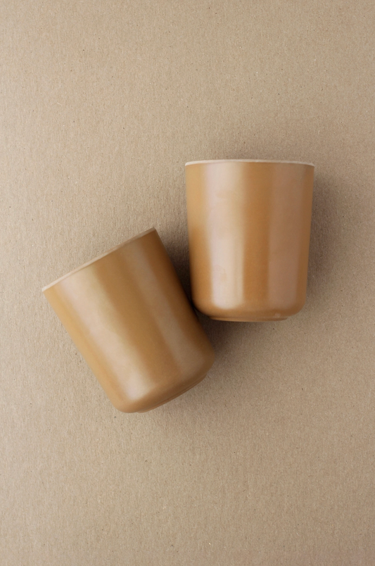 Kids Bamboo Cups - Biscuit