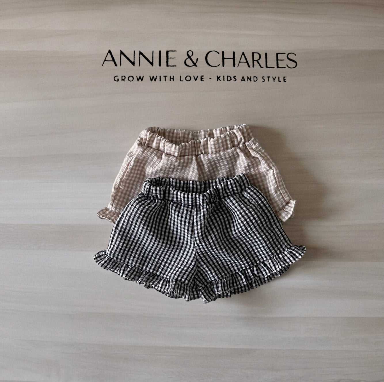 Annie & Charles® Summer Cotton Shirt & Shorts for Girls